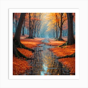 Autumn Forest Art Print