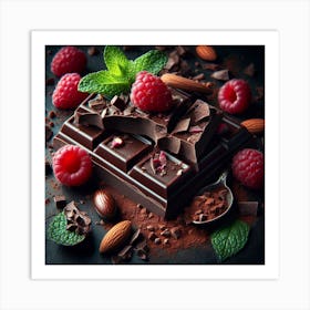 Pieces of Chocolate 2 Art Print