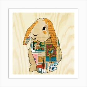 Nursery Bunny Art Print