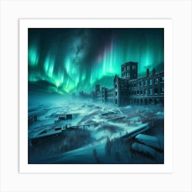 Frozen Echoes 10 Art Print