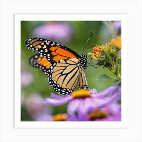 Monarch Butterfly 7 Art Print