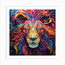 Lion Art Art Print