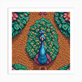 Peacock 6 Art Print