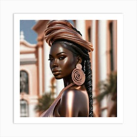 African Beauty 2 Art Print