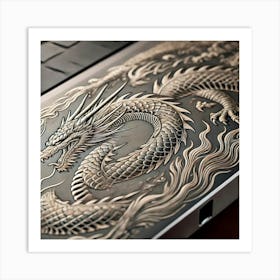 Sovereign Flame Union Laptop Engravings Art Print