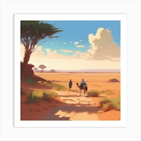 Sahara Desert 81 Art Print