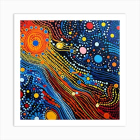 Aboriginal Art, Aboriginal Art, Aboriginal Art, Aboriginal Art, Aboriginal Art 1 Art Print