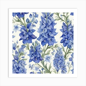 Bluebells Art Print