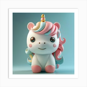 Unicorn 208 Art Print