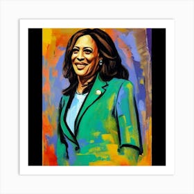 Kamala Harris Art Print