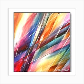 Abstract Painting 17 Art Print