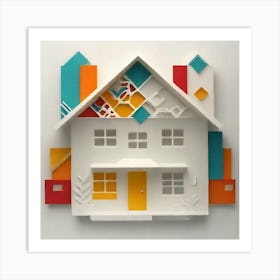 House Of Paper Art Print