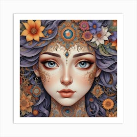 Mermaid 7 Art Print