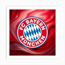 FC Bayern München Logo Wall Art 25 Art Print