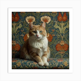 Default William Morris Cat Prints 2 Art Print