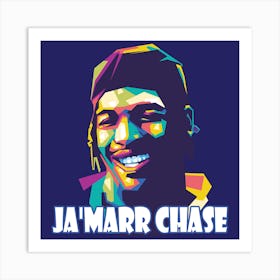 Ja Marr Chase Art Print