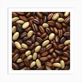 Coffee Beans 299 Art Print