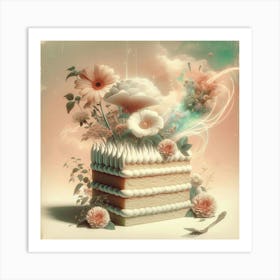 Cake In The Sky Art Print