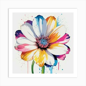 Flower Painting Art Print