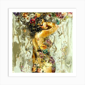 Lace 11 - Dreams Flora Art Print