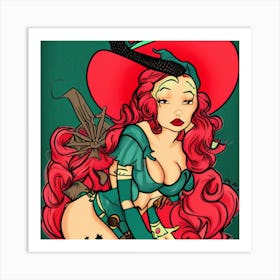 Witches Hat 1 Art Print