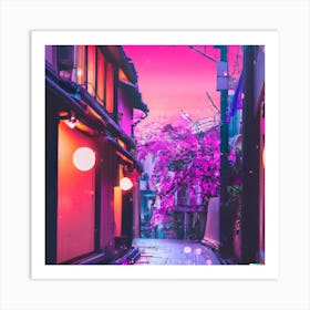 Lonely Alley Art Print