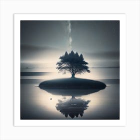 Lone Tree 13 Art Print