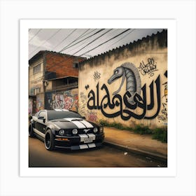 Ford Mustang Gt Art Print