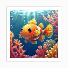 Fish In The Sea 3 Art Print