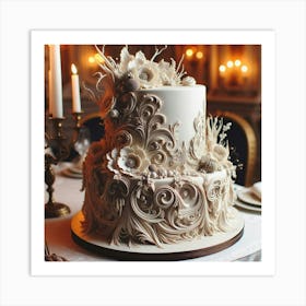 Wedding Cake 4 Art Print