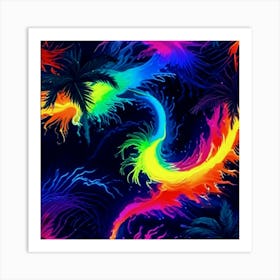 Rainbow Dragon Affiche