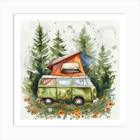 Camper Van 8 Art Print