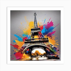 Paris Eiffel Tower 38 Art Print