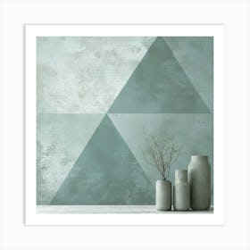 Triangle Wall Art Poster