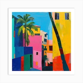 Abstract Travel Collection Lima Peru 3 Art Print