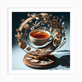 Tea Art 244 Art Print