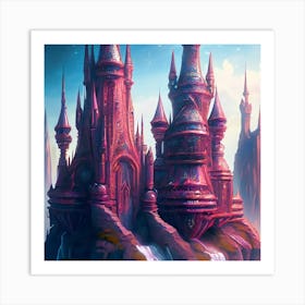 Fantasy Castle Art Print