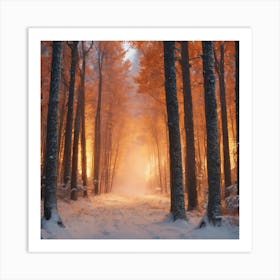 Autumn Forest Art Print