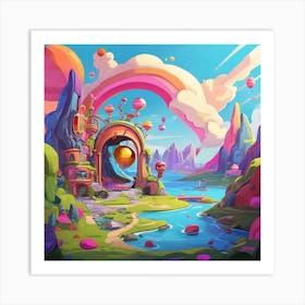 Dreamscape 2 Art Print