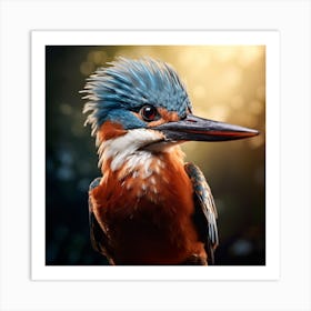 Kingfisher 3 Art Print