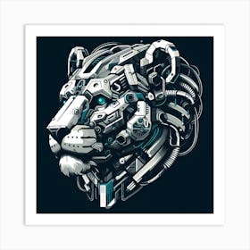 Futuristic Animal 2 Art Print