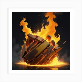 Fireball Art Print