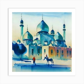 Islamic Mosque Art Print