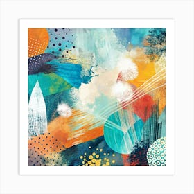 Abstract Painting 32 Art Print