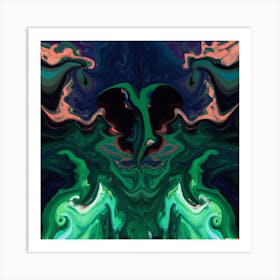 Emerald Green Art Print