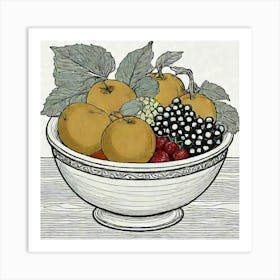 Fruit Bowl 2 Art Print