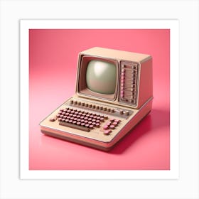 Retro Computer 2 Art Print