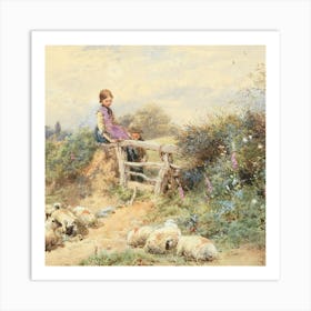 Sheeps 1 1 Art Print