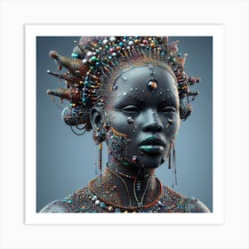 African Woman Art Print