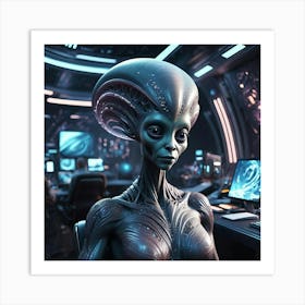 Alien 1 Art Print